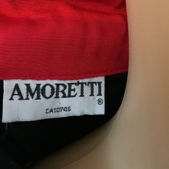 Vtg 80’s mini DRESS purple red black short sleeve New Wave S M - Picture 6 of 10